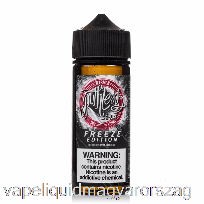 Wtrmln - Freeze Edition - Könyörtelen Gőz - 120ml 3mg Vape Folyadék